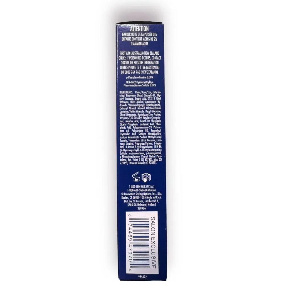 ISO I Color Permanent Conditioning‎ Crème Hair Color 2 oz Choose Your Color(s)